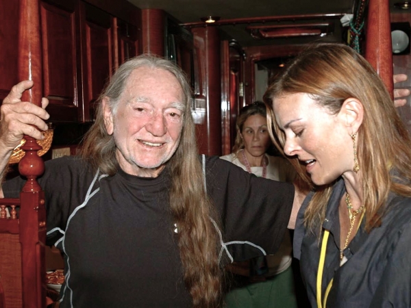 Renee Loux + Farm Aid with Willie Nelson, John Mellencamp, Daryl Hannah